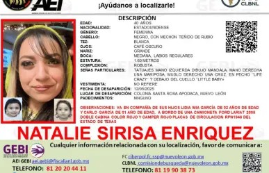 Desaparece mujer estadounidense con sus dos bebés en Apodaca