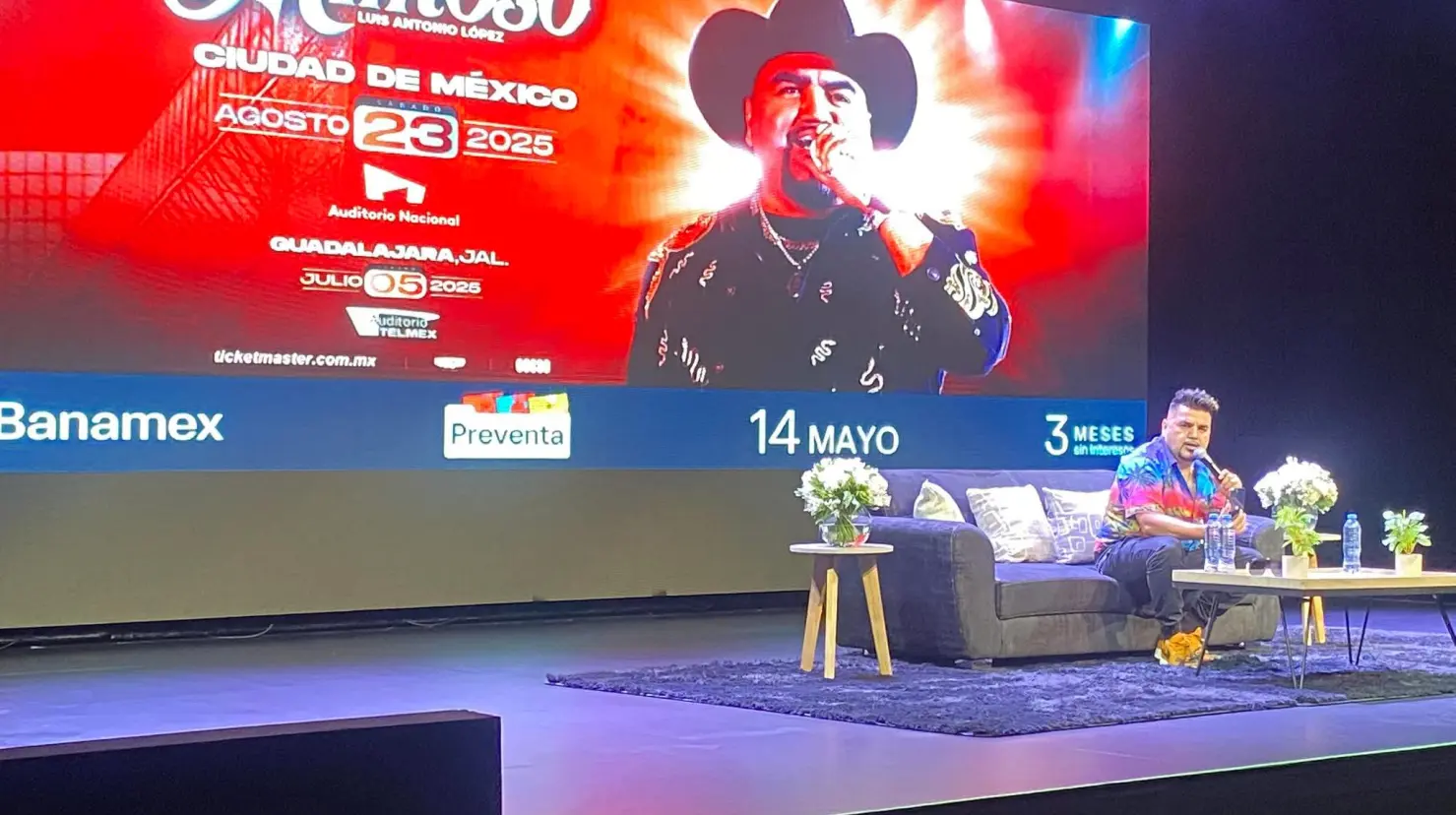El Mimoso anuncia su tercera fecha en el Auditorio Nacional. Foto: Ocesa