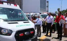 IMSS Tamaulipas refuerza atención médica con nuevas ambulancias de alta tecnología