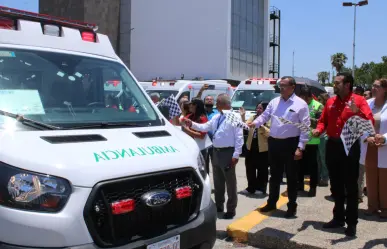 IMSS Tamaulipas refuerza atención médica con nuevas ambulancias de alta tecnología