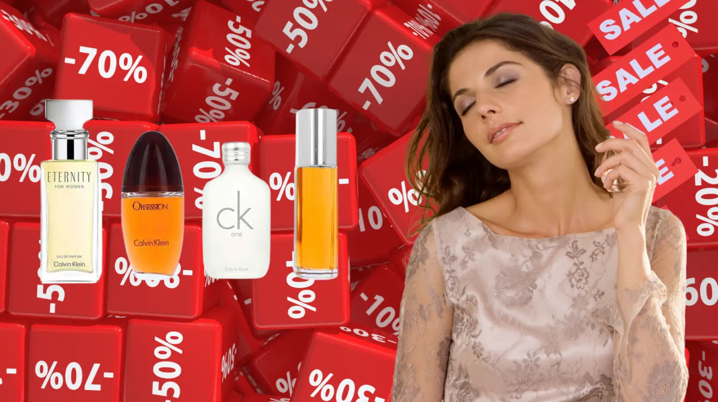 Liverpool tiene 4 perfumes Calvin Klein por menos de 2 mil pesos. Foto: Canva.
