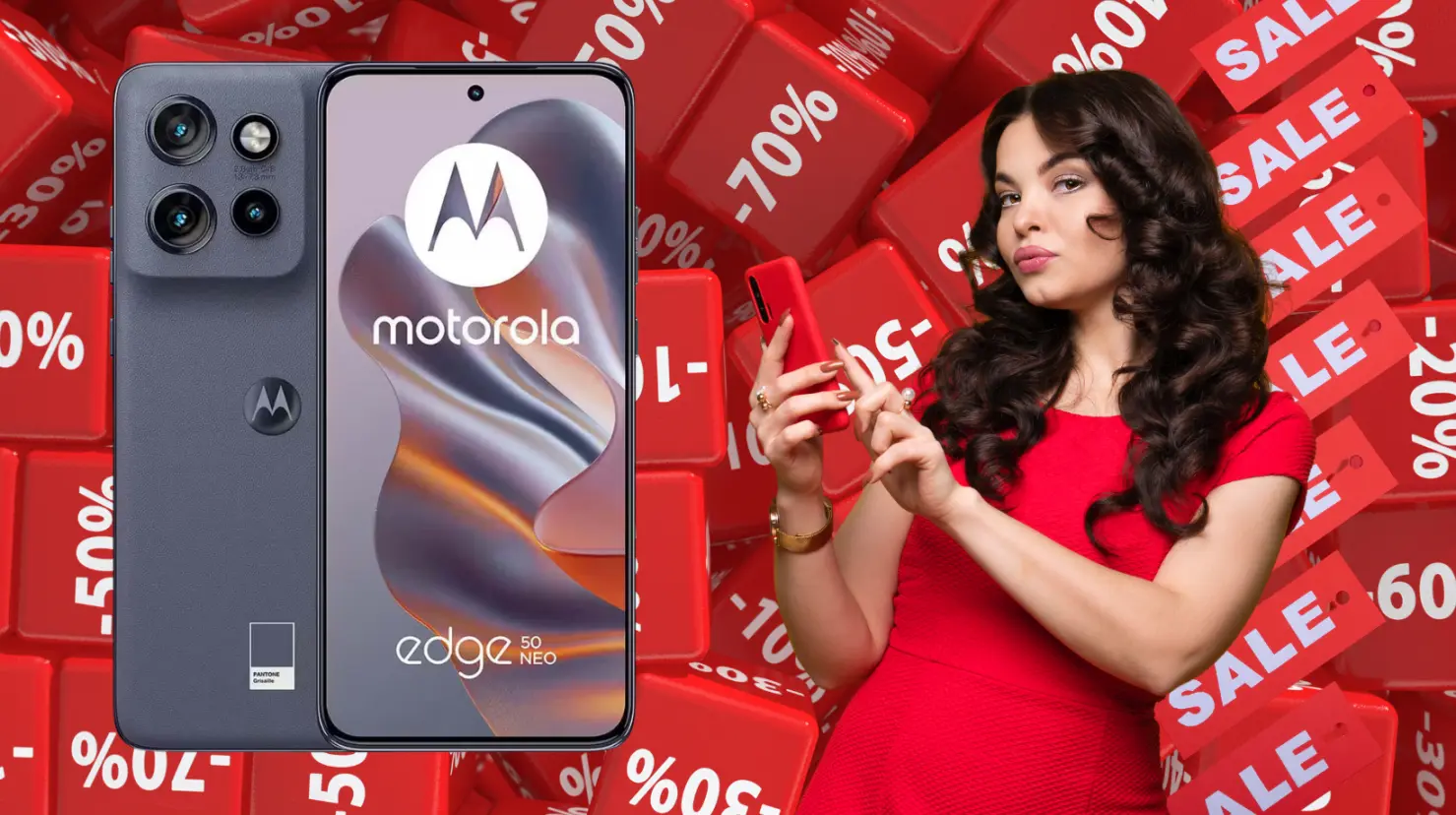 Liverpool tiene este Motorola Edge 50 con el 41% de descuento. Foto: Canva.