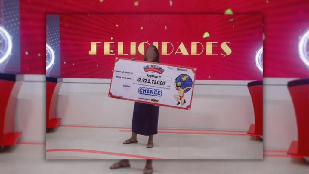¡Gana casi 3 millones con $20! Mujer de Quintana Roo le atina a la Lotería Mexicana