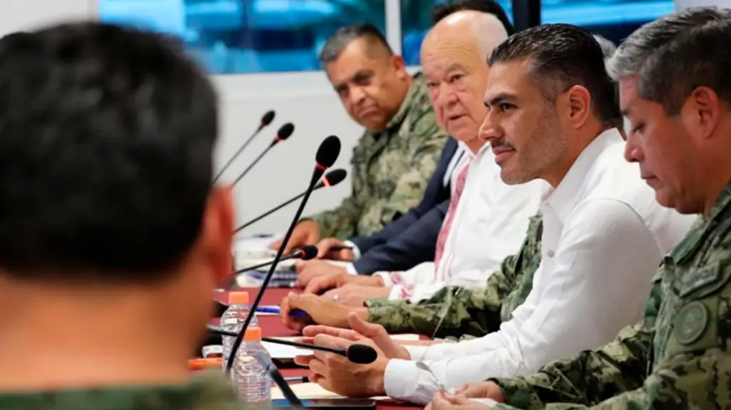 Omar García Harfuch participa en Mesa de Seguridad de Baja California Sur
