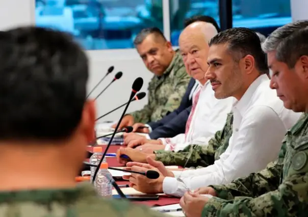 Omar García Harfuch participa en Mesa de Seguridad de Baja California Sur