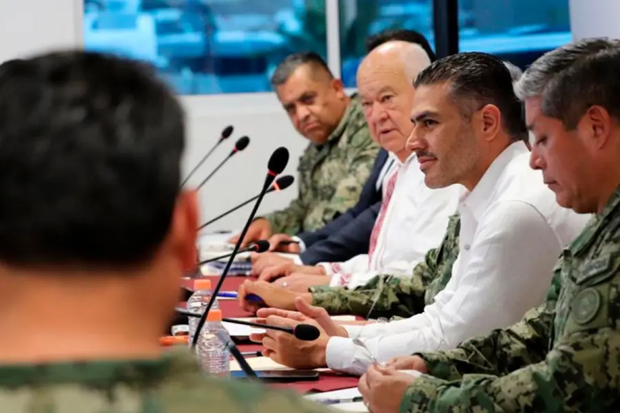 Omar García Harfuch participa en Mesa de Seguridad de Baja California Sur
