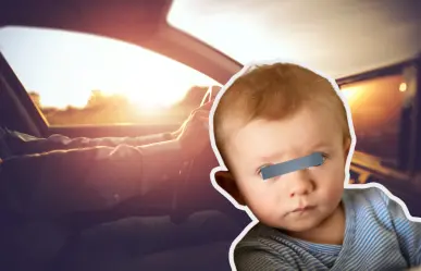 Padres arriesgan a bebé, lo dejan al interior de un carro en San Pedro