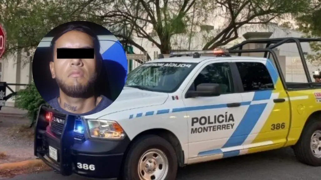 Joven es detenido con 260 dosis de droga en el Mesón Estrella de Monterrey