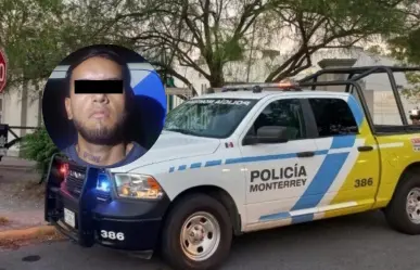 Joven es detenido con 260 dosis de droga en el Mesón Estrella de Monterrey