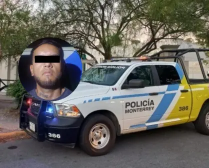 Joven es detenido con 260 dosis de droga en el Mesón Estrella de Monterrey