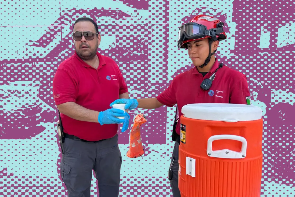 Este operativo se ha implementado en diversos puntos de Monterrey, ante la ola de calor/Foto: POSTA