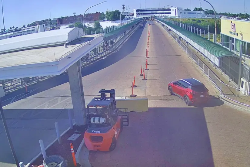 Nada de fila en el puente Las Américas | Foto: cámaras
