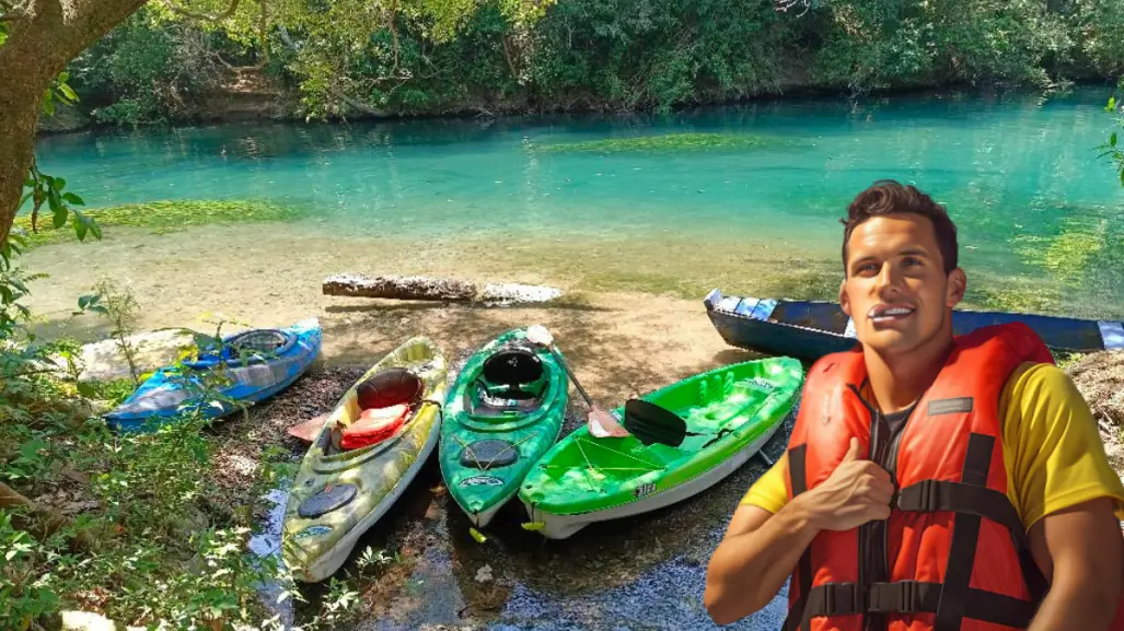 Este es el místico río de aguas turquesas y frondosa vegetación ideal para andar en kayak
