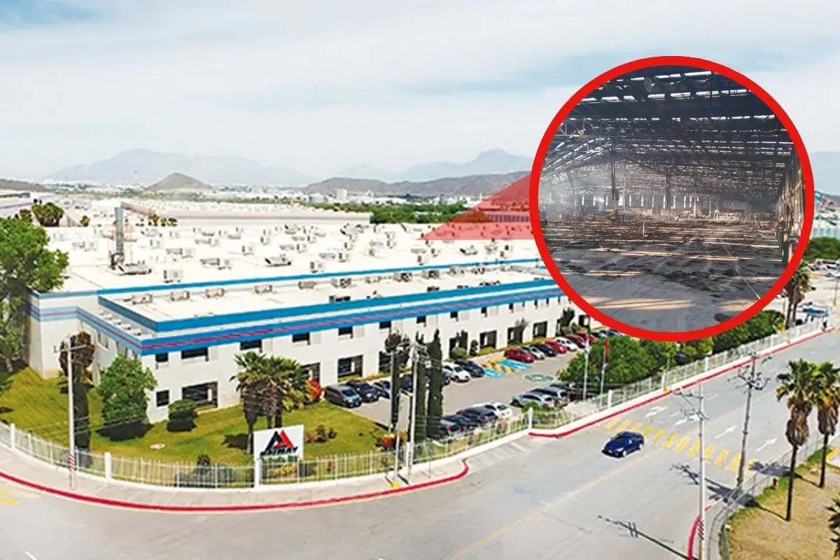 Planta DAIMAY en Ramos Arizpe confirma estabilidad laboral tras siniestro en instalaciones / Foto: México Industry | Protección Civil Coahuila | Canva