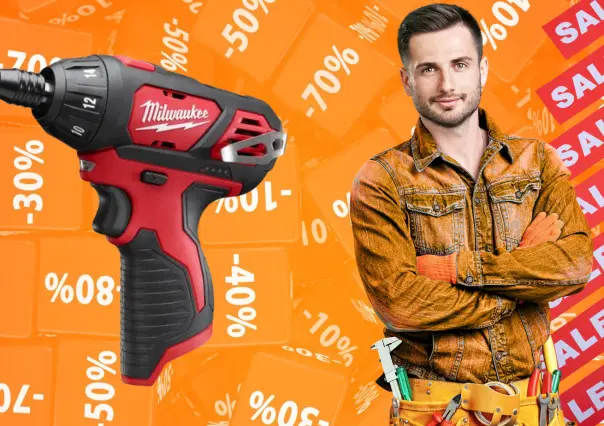 The Home Depot te regala una batería en la compra de un destornillador Milwaukee