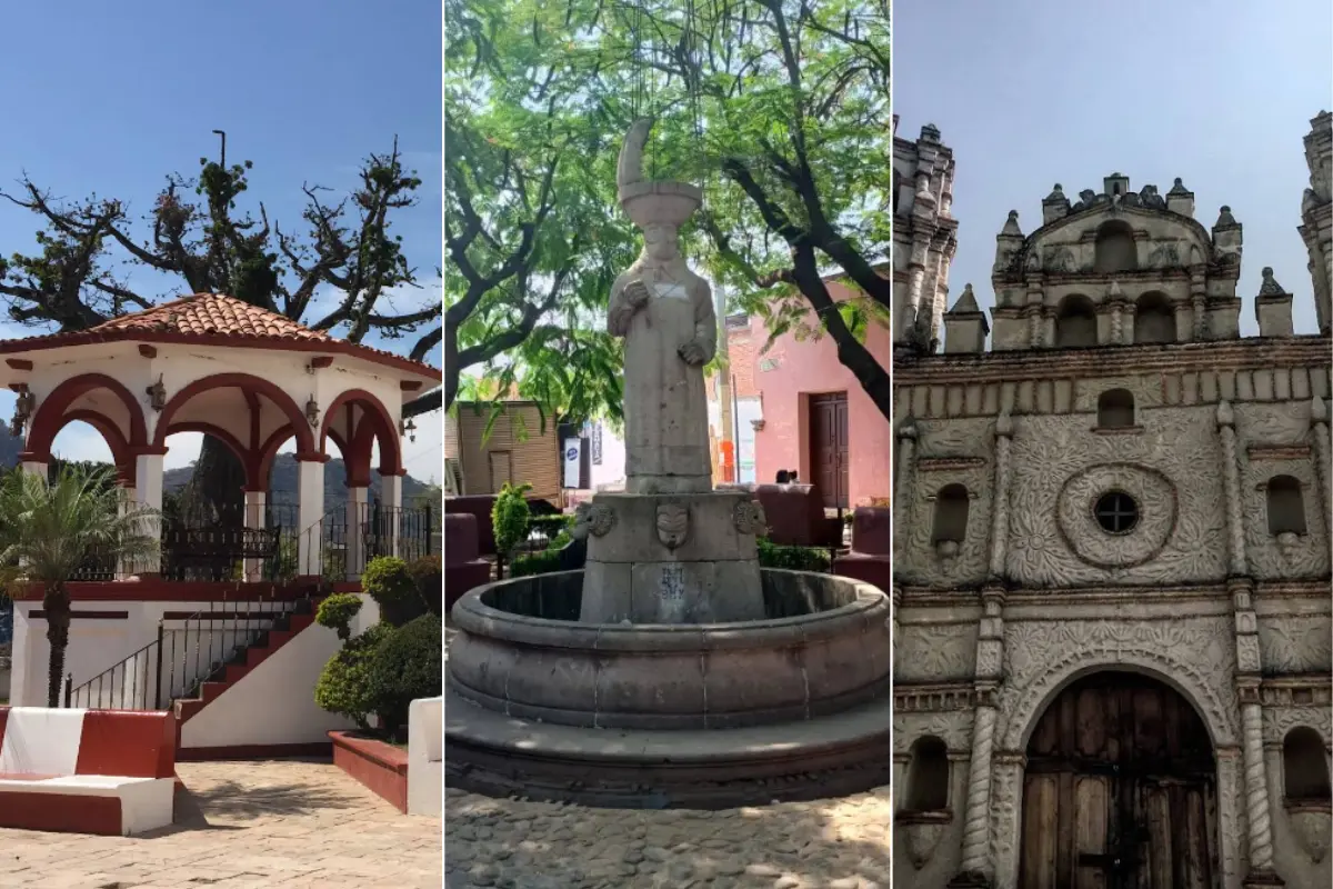 Lugares emblemáticos de Tlayacapan en Morelos. Foto: Google Maps (ESMERALDA P E, iorsisimo, Salvador Tejeda) | Canva