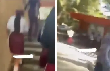 VIDEO | Así escapan estudiantes de las balas en escuela de Culiacán