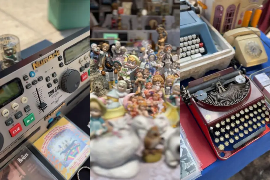 Tianguis de la Portales en CDMX, más de 70 años vendiendo antigüedades