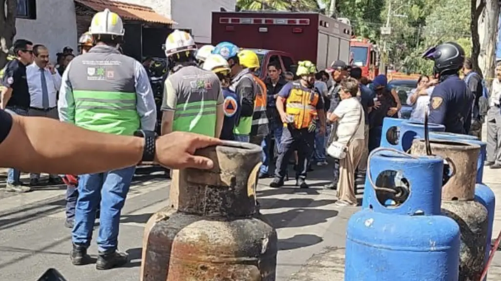 Menor muere por explosión en la alcaldía Álvaro Obregón