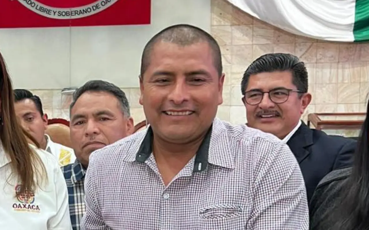 Mario Hernández García. Foto: Facebook (H. Ayuntamiento 2023-2025 Santiago Amoltepec)
