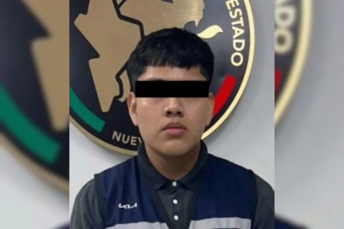El ahora detenido fue identificado como Pablo “N” de 22 años de edad Foto: Canva