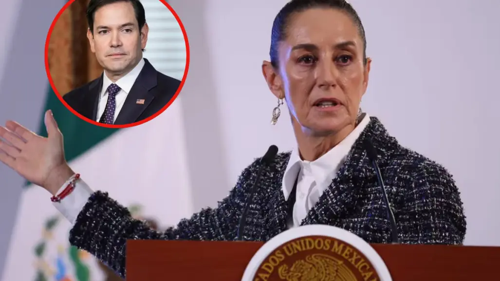 Sheinbaum respalda a Américo Villarreal y desmiente "lista de Marco Rubio"