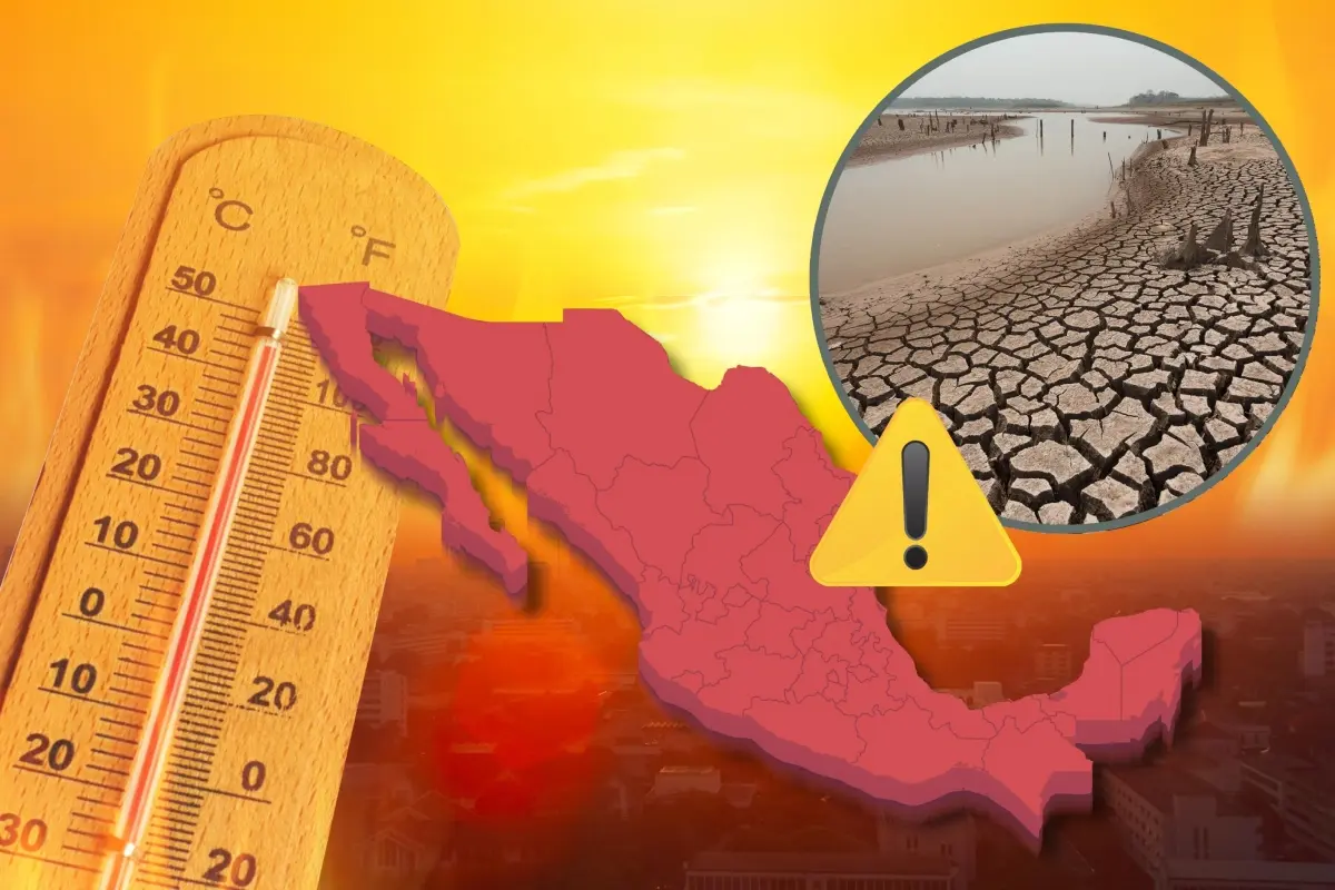 Crisis hídrica en México Foto: Canva