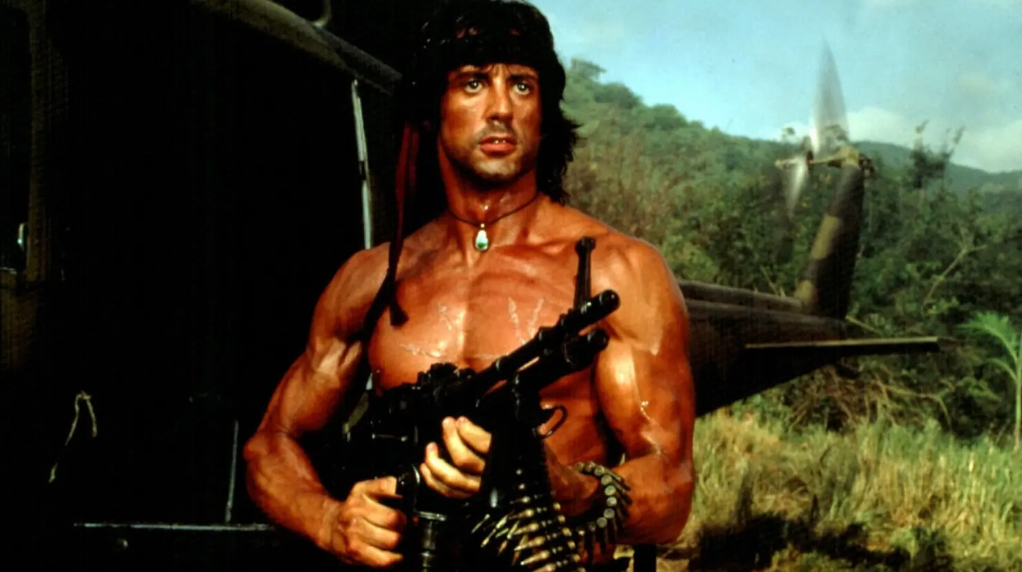Sylvester Stallone interpretó a John Rambo en cinco películas. Foto: TriStar