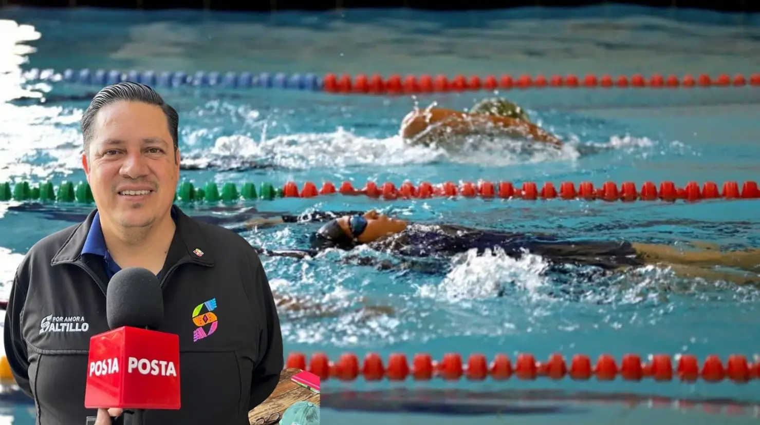 Aún hay espacios disponibles para los cursos de natación. (Fotografía: Marco Juárez)