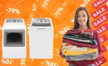 The Home Depot tiene un combo de lavadora y secadora con 7 mil pesos de descuento