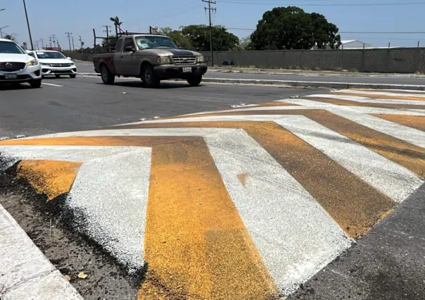 Mónica Villarreal responde a las burlas por los reductores de velocidad en avenida de Tampico