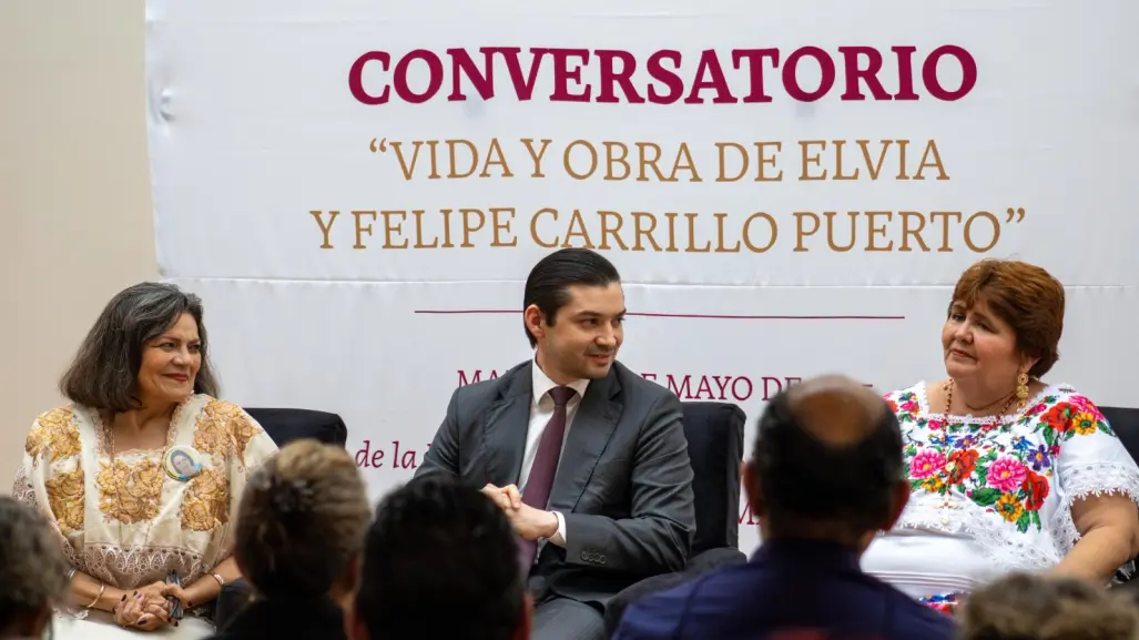 Casa de Yucatán en CDMX conmemora la vida y obra de Felipe y Elvia Carrillo Puerto