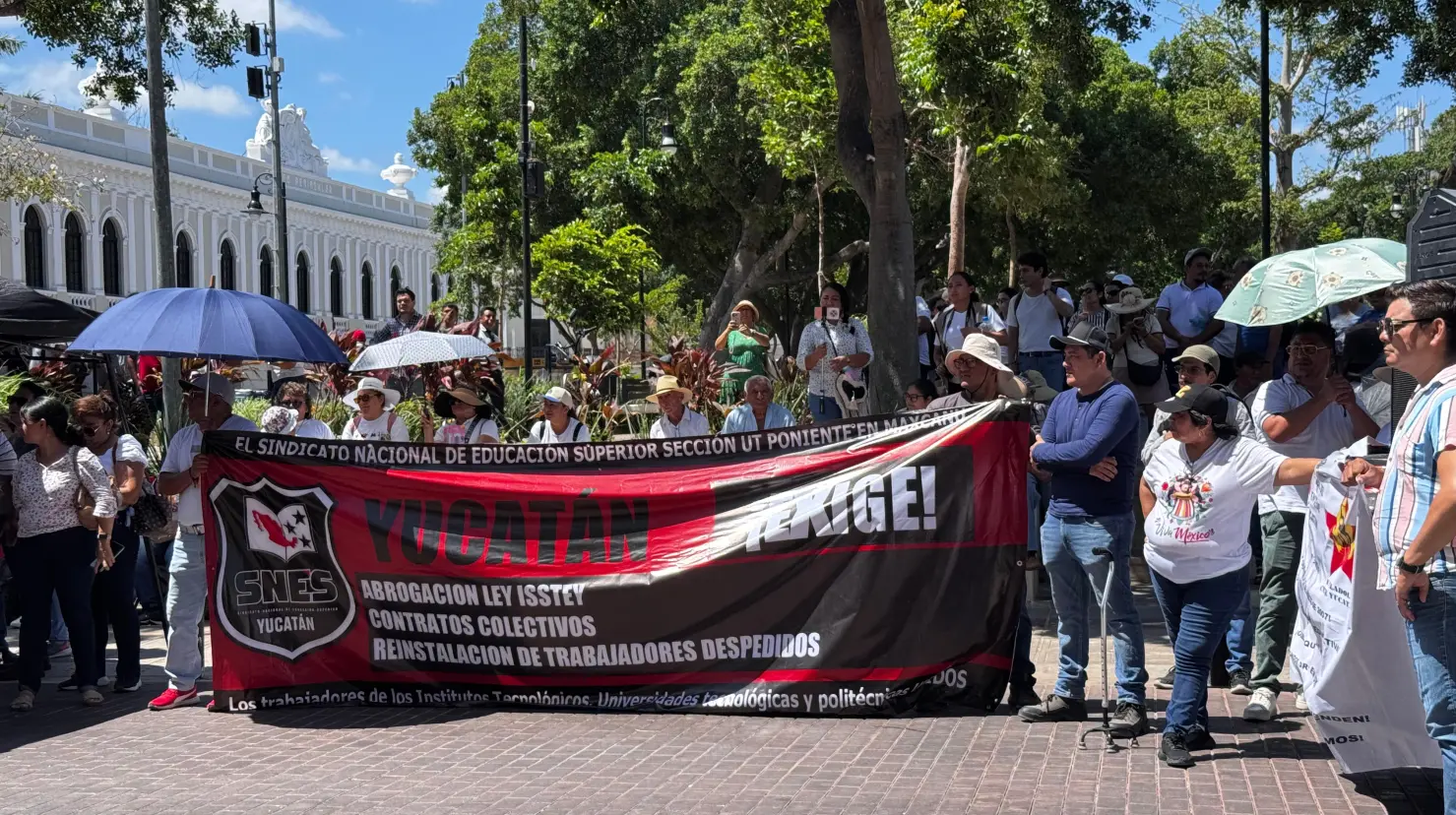 ¿Qué impacto tiene la protesta en Yucatán?. Foto: Irving Gil
