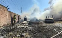 Incendio en recicladora de Saltillo controlado al 100%, evacuan a 300 empleados