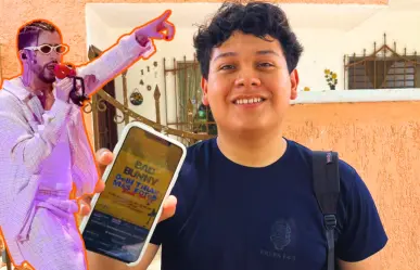 Jóvenes yucatecos eufóricos por conseguir boletos para el concierto de Bad Bunny