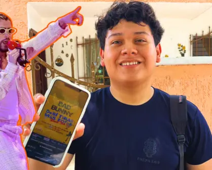 Jóvenes yucatecos eufóricos por conseguir boletos para el concierto de Bad Bunny