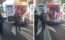 Motociclista queda debajo de un camión tras accidente en Álvaro Obregón