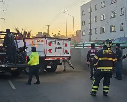 Muere motociclista tras impactarse contra un camión en Álvaro Obregón