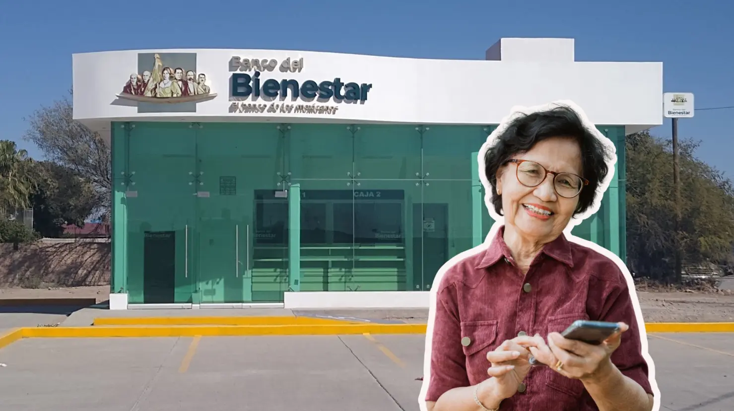 Estas personas cobrarán la Pensión del Bienestar en Coahuila este 16 de mayo. (Fotografía: Canva | Secretaría del Bienestar)