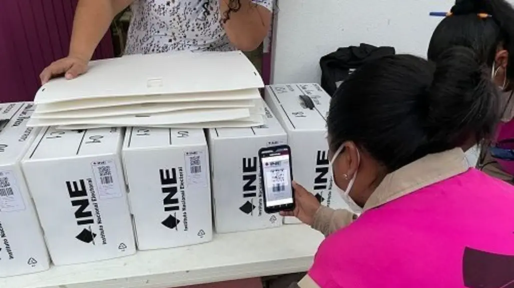 Guardia Nacional resguarda bodegas con paquetería electoral
