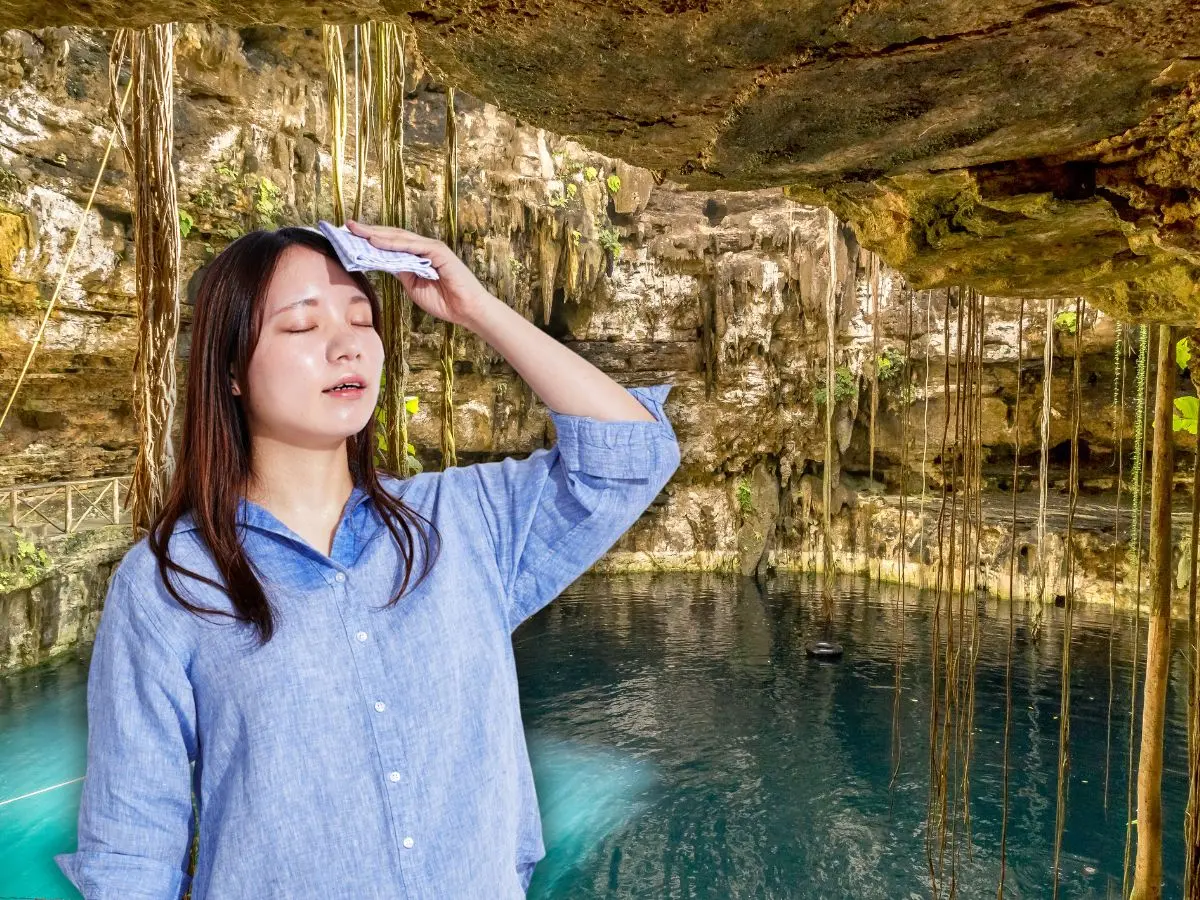 En los últimos días Yucatan ha registrado una ola extrema de calor, por lo que visitar los cenotes es una excelente opción para este fin de semana.- Fuente Canva