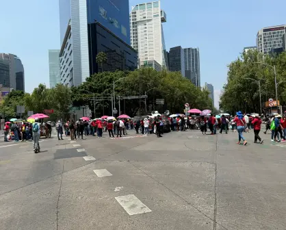 CNTE paraliza vialidades clave en CDMX; anuncian más bloqueos la próxima semana