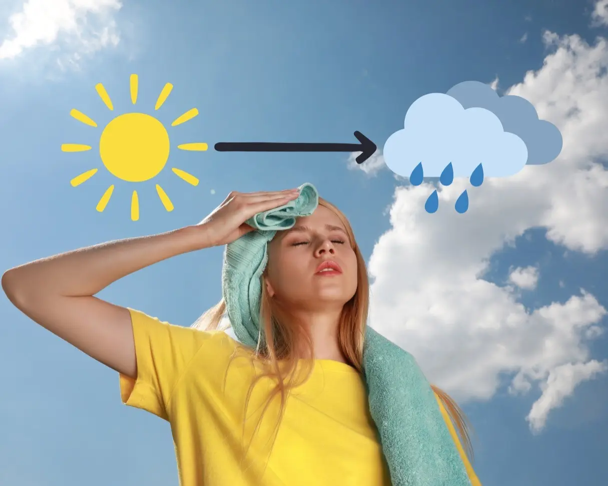 Se espera que la situación comience a cambiar con la llegada de la temporada de lluvias y ciclones tropicales. Foto: Canva.