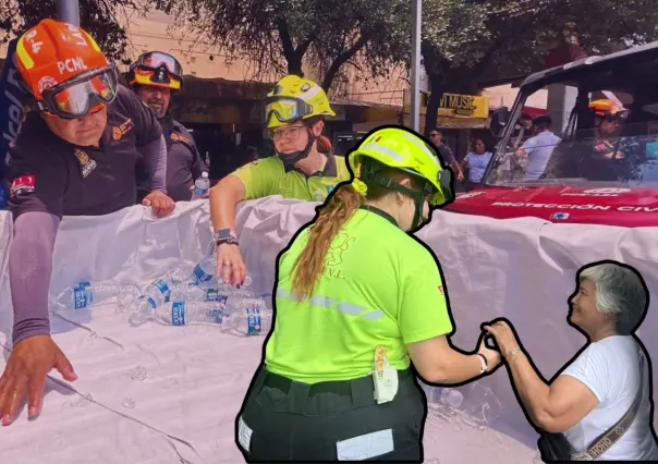 Protección Civil de Nuevo León continúa con operativos de hidratación ante ola de calor