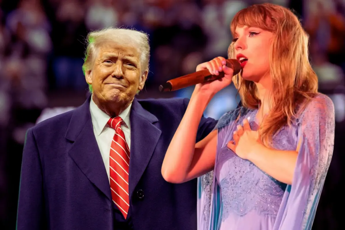 Donald Trump afirma que Taylor Swift “ya no es tan popular” (Foto: IG @taylorswift, @realdonaldtrump / Canva)