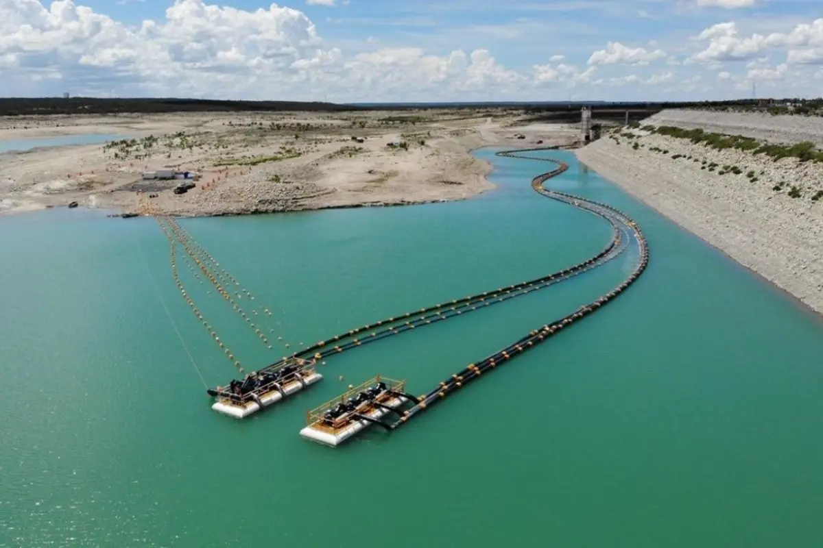 El incremento en los niveles de las presas de Nuevo León tiene efectos positivos en varios sectores Foto: Servicios de Agua y Drenaje de Monterrey