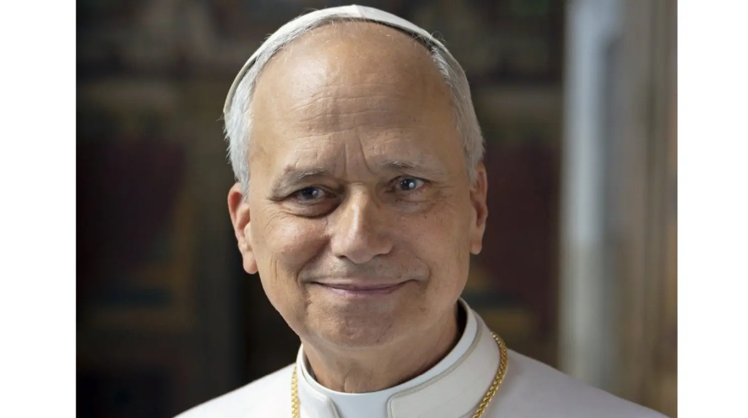 El Vaticano presenta el retrato oficial del papa León XIV. Foto: X (@news_vaticano)