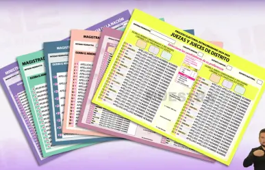 Elecciones del Poder Judicial: Conoce la boleta para votar por las ministras y ministros de la SCJN