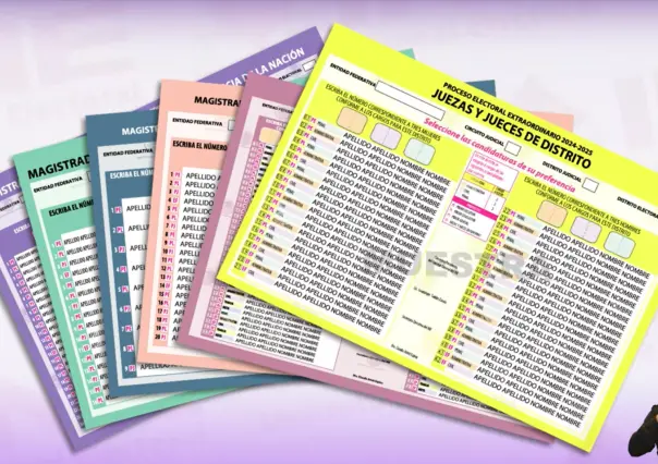 Elecciones del Poder Judicial: Conoce la boleta para votar por las ministras y ministros de la SCJN