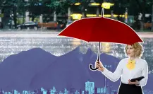 Esta tarde se esperan lluvias con granizo y descargas eléctricas en Monterrey